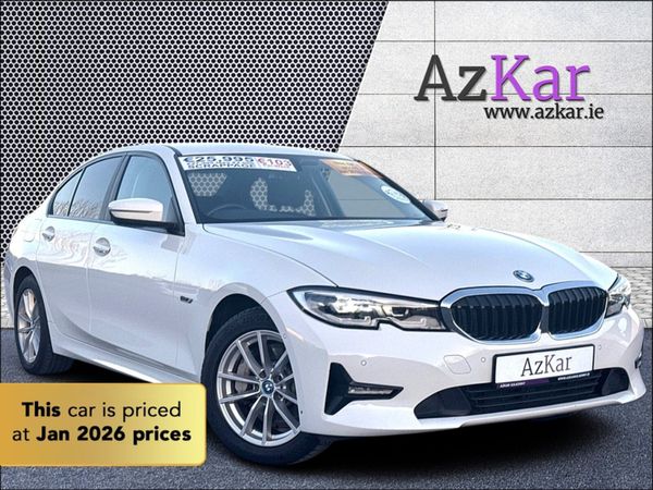 BMW 3-Series Saloon, Petrol Plug-in Hybrid, 2021, White