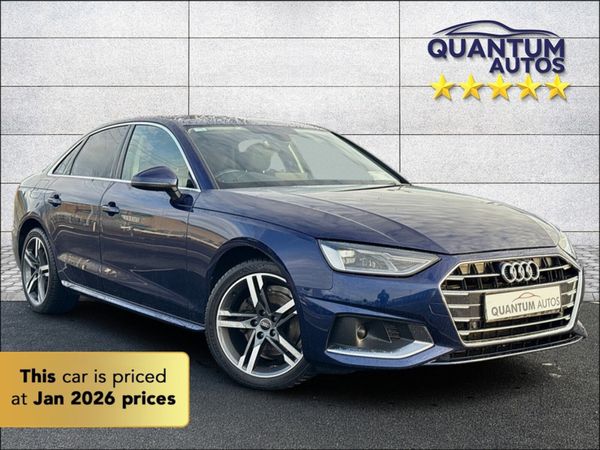 Audi A4 Saloon, Diesel, 2022, Blue