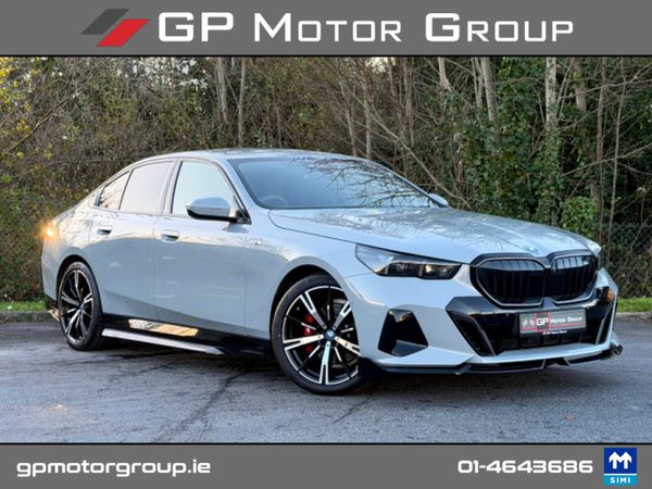 BMW 5-Series Saloon, Petrol Plug-in Hybrid, 2024, Grey