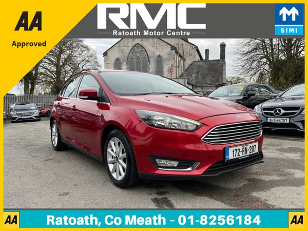 Ford Focus Hatchback, Petrol, 2017, Red