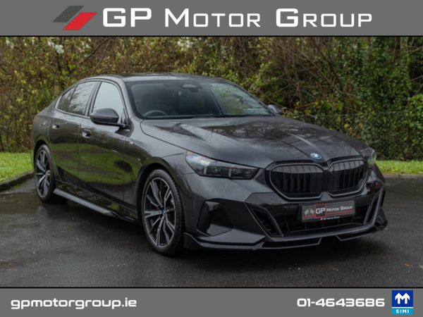 BMW 5-Series Saloon, Petrol Plug-in Hybrid, 2024, Grey