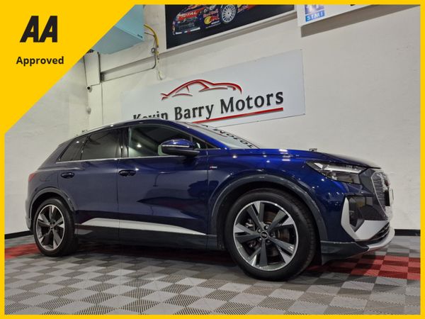 Audi Q4 e-tron SUV, Electric, 2023, Blue