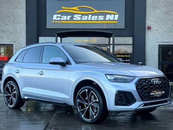 Audi Q5 SUV, Diesel Hybrid, 2021, Silver