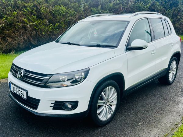 Volkswagen Tiguan SUV, Diesel, 2016, White
