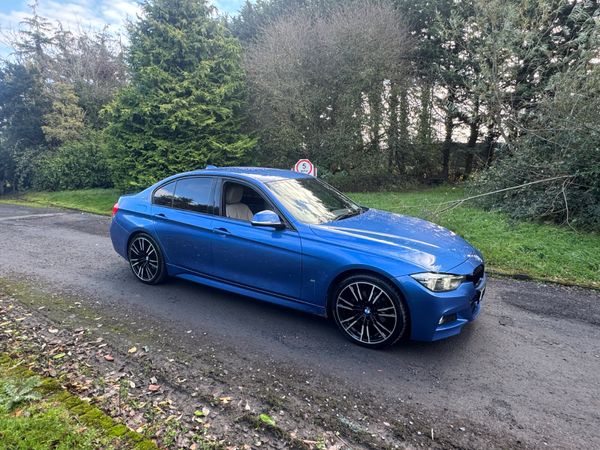 BMW 3-Series Saloon, Petrol Plug-in Hybrid, 2017, Blue