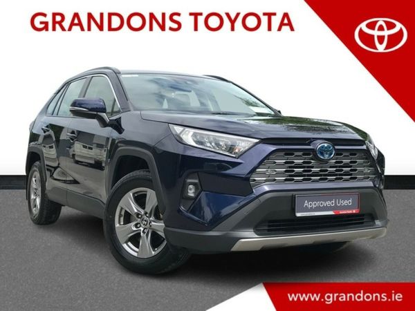 Toyota RAV4 SUV, Petrol Hybrid, 2023, Blue