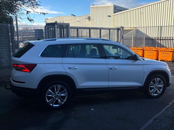 Skoda Kodiaq SUV, Petrol, 2017, White