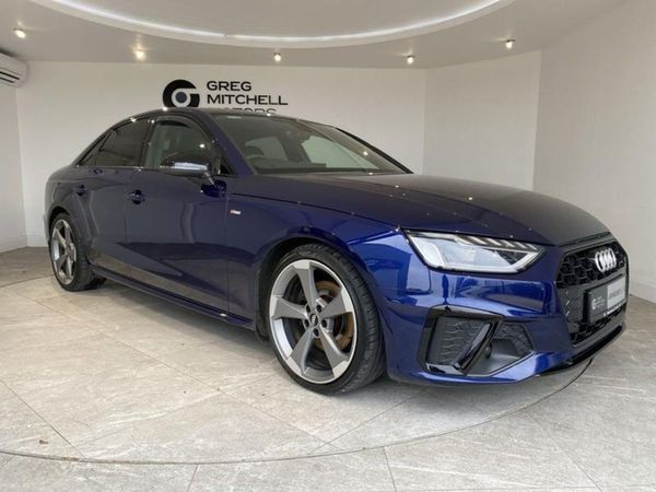 Audi A4 Saloon, Diesel, 2020, Blue