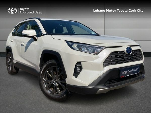 Toyota RAV4 SUV, Petrol Hybrid, 2022, White