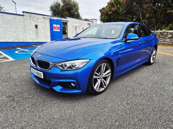 BMW 4-Series Saloon, Diesel, 2015, Blue