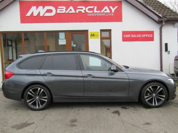 BMW 3-Series Estate, Diesel, 2019, Grey