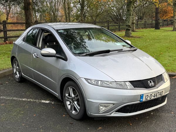 Honda Civic Hatchback, Petrol, 2012, Silver