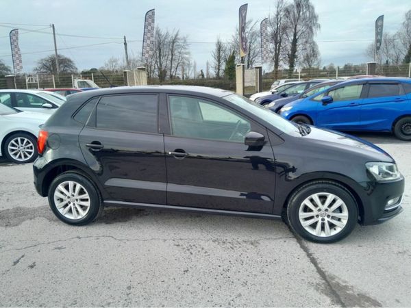 Volkswagen Polo Hatchback, Petrol, 2016, Black