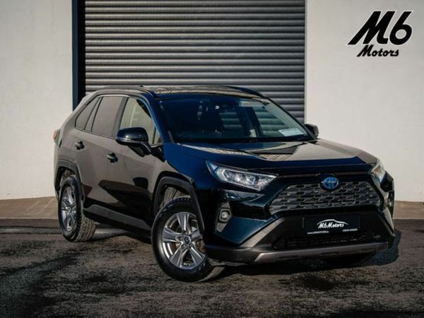 Toyota RAV4 Estate, Petrol Hybrid, 2022, Black