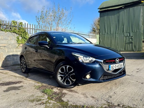 Mazda Demio Hatchback, Diesel, 2016, Blue