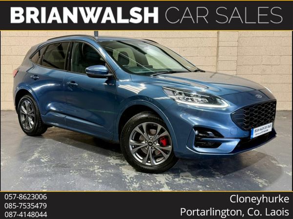 Ford Kuga SUV, Petrol Plug-in Hybrid, 2023, Blue