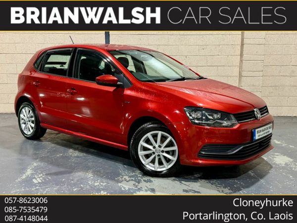 Volkswagen Polo Hatchback, Petrol, 2015, Red