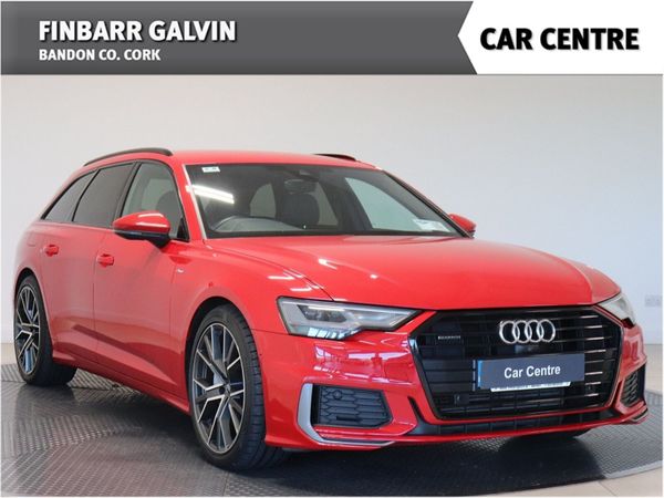 Audi A6 Estate, Petrol Plug-in Hybrid, 2023, Red