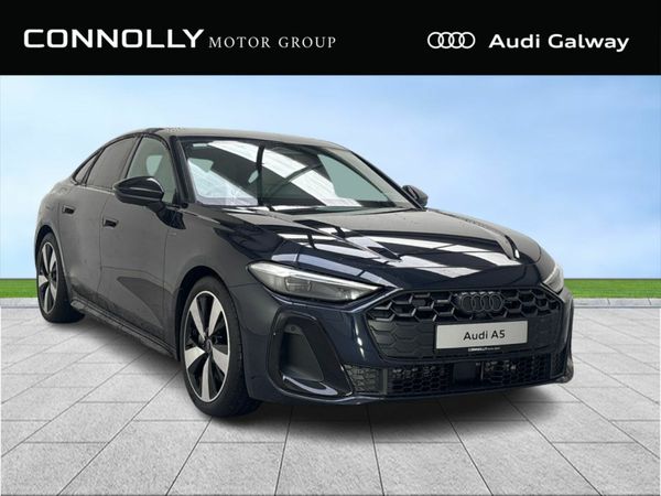 Audi A5 Saloon, Petrol Hybrid, 2026, Blue