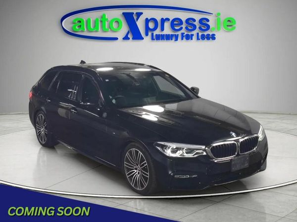 BMW 5-Series Estate, Diesel, 2019, Black