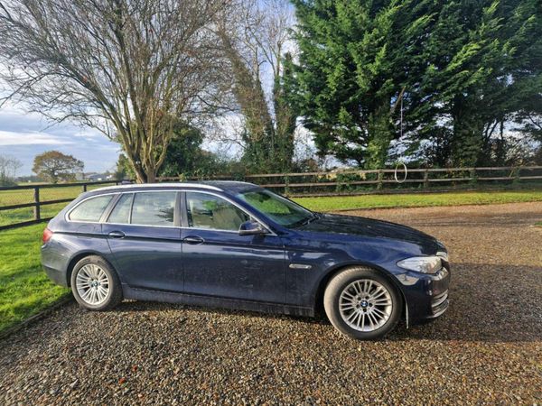 BMW 5-Series Estate, Diesel, 2014, Blue