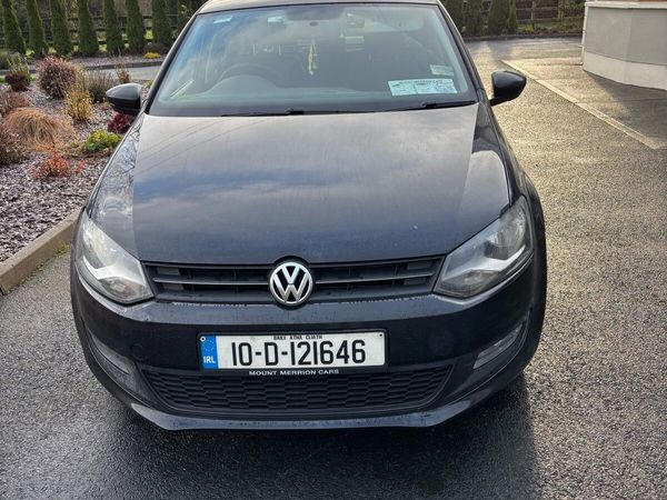 Volkswagen Polo Hatchback, Petrol, 2010, Black