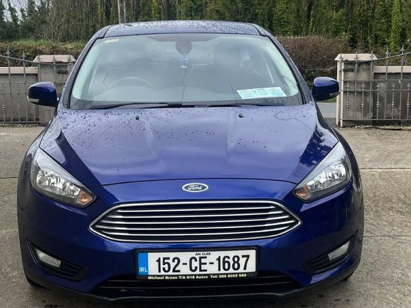 Ford Focus Hatchback, Diesel, 2015, Blue