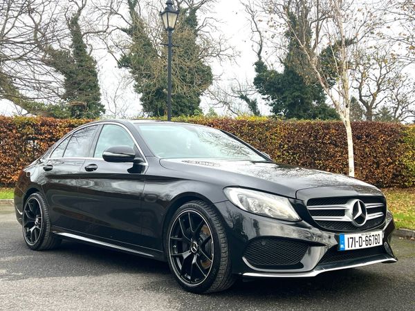 Mercedes-Benz C-Class Saloon, Diesel, 2017, Black