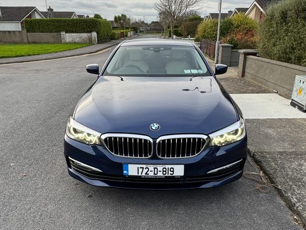 BMW 5-Series Saloon, Diesel, 2015, Blue