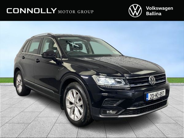Volkswagen Tiguan SUV, Diesel, 2020, Black