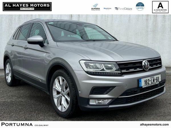 Volkswagen Tiguan SUV, Diesel, 2016, Silver
