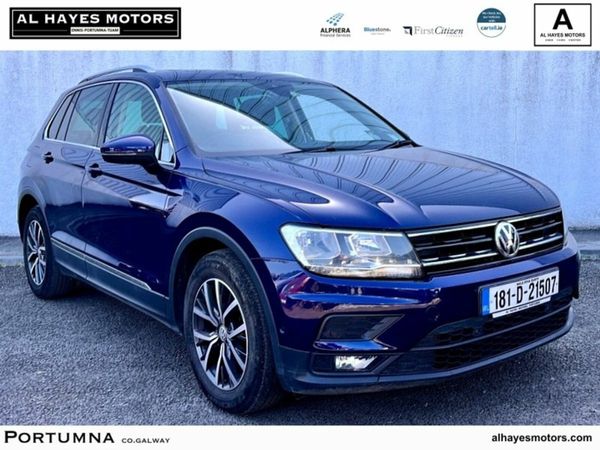 Volkswagen Tiguan SUV, Diesel, 2018, Blue