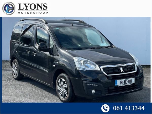 Peugeot Partner Tepee MPV, Diesel, 2018, Black