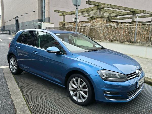 Volkswagen Golf Hatchback, Petrol, 2014, Blue