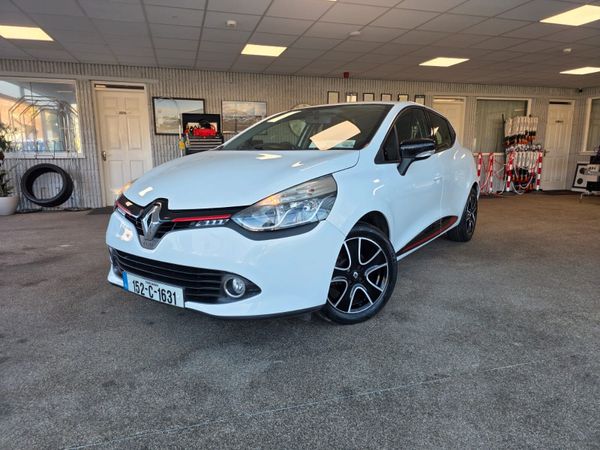 Renault Clio Hatchback, Petrol, 2015, White