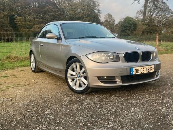 BMW 1-Series Coupe, Diesel, 2008, Silver