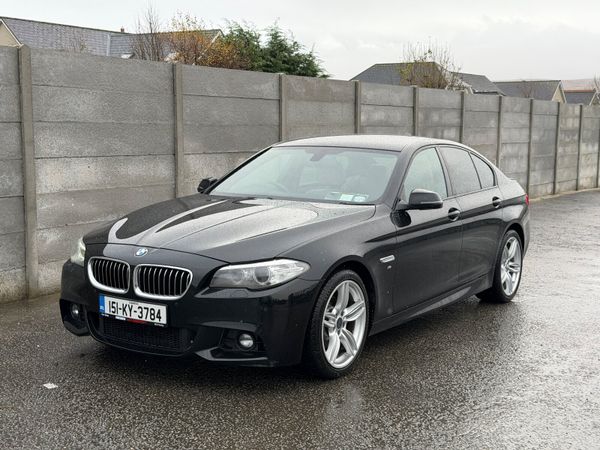 BMW 5-Series Saloon, Diesel, 2015, Black