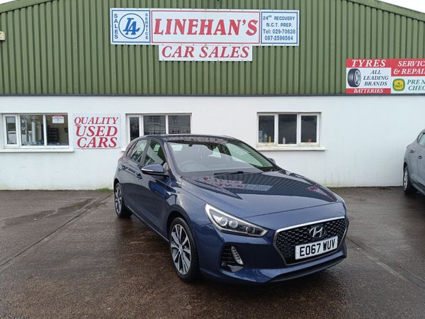 Hyundai i30 Hatchback, Petrol, 2017, Blue