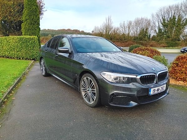 BMW 5-Series Saloon, Petrol Plug-in Hybrid, 2019, Grey