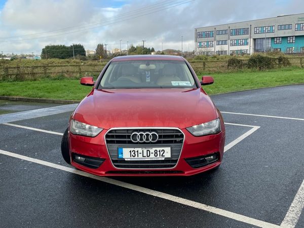 Audi A4 Saloon, Diesel, 2013, Red