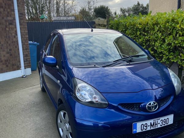 Toyota Aygo Hatchback, Petrol, 2009, Blue