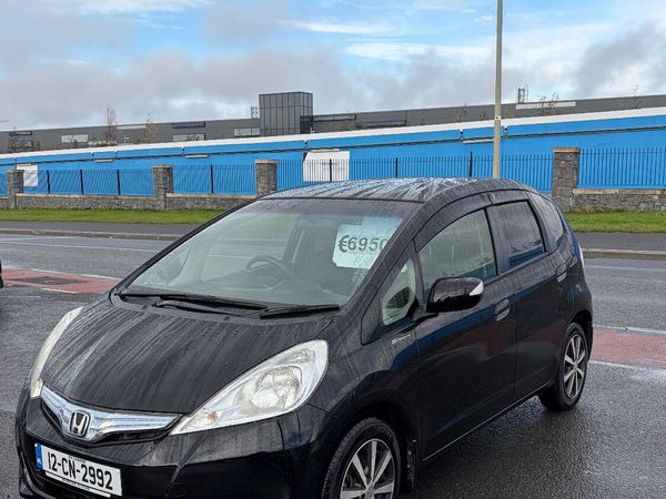 Honda Jazz Hatchback, Petrol Hybrid, 2012, Black