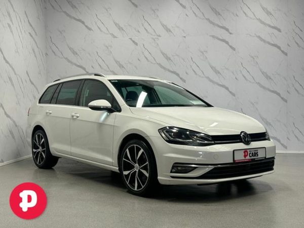 Volkswagen Golf Estate, Petrol, 2018, White