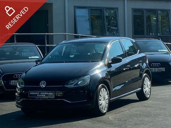 Volkswagen Polo Hatchback, Petrol, 2017, Black