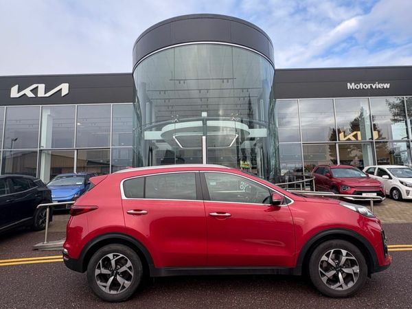 Kia Sportage MPV, Diesel, 2020, Red