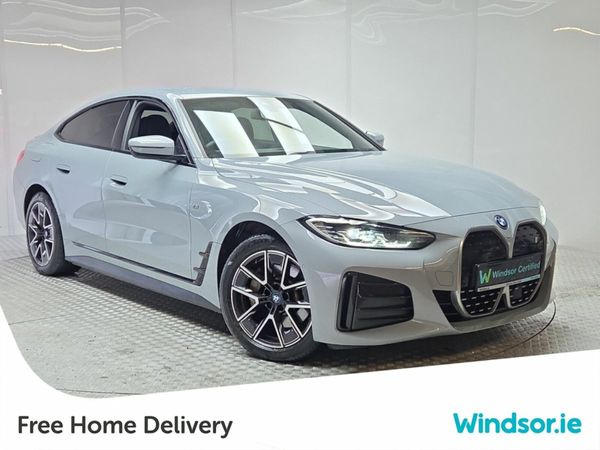 BMW i4 Hatchback, Electric, 2022, Grey