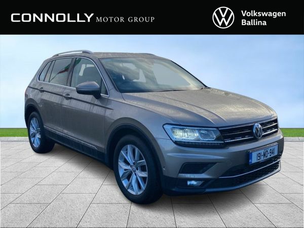 Volkswagen Tiguan SUV, Diesel, 2019, Gold