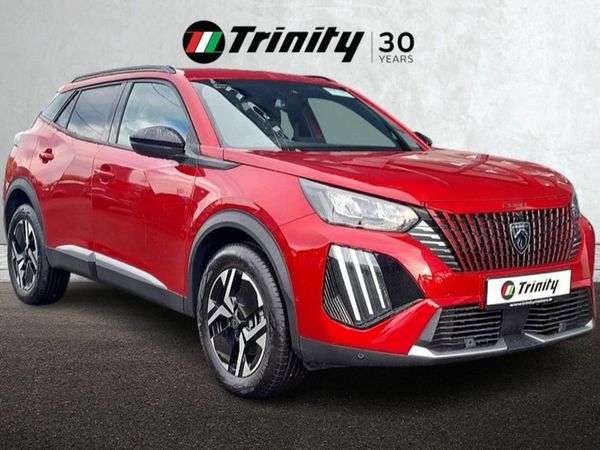 Peugeot 2008 SUV, Petrol Hybrid, 2026, Red