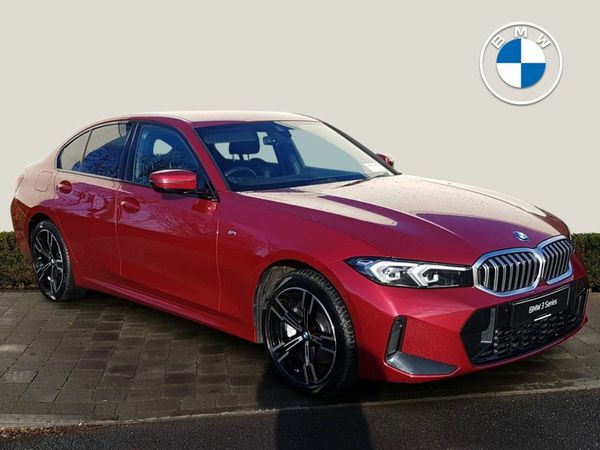 BMW 3-Series Saloon, Petrol Plug-in Hybrid, 2025, Red