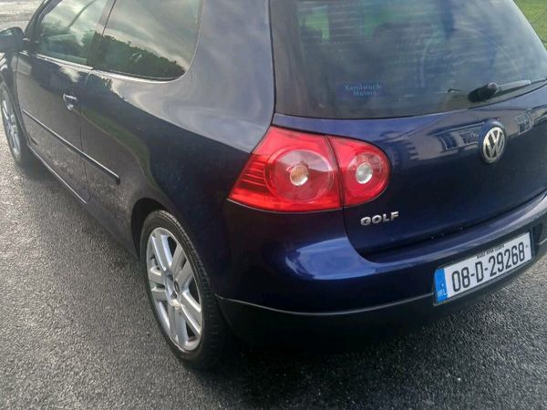 Volkswagen Golf Hatchback, Petrol, 2008, Blue